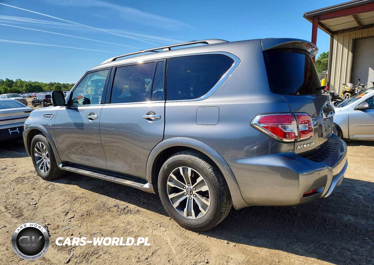 2018 Nissan Armada Sl VIN:JN8AY2NC8J9551063 - 2
