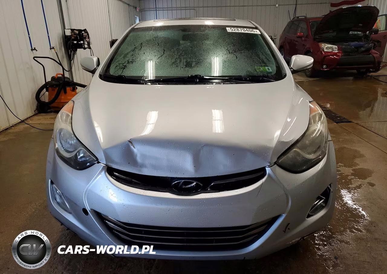 2013 Hyundai Elantra Limited VIN:5NPDH4AE4DH328042 - 5