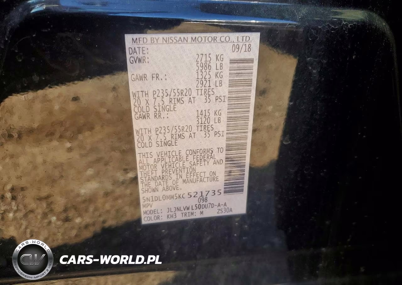 2019 Infiniti Qx60 Luxe VIN:5N1DL0MM5KC521735 - 12