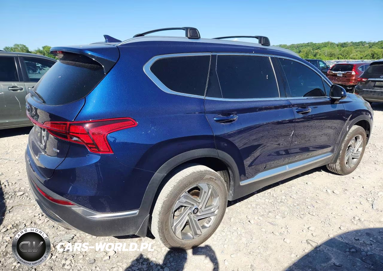 2022 Hyundai Santa Fe Sel VIN:5NMS2DAJ2NH444571 - 3