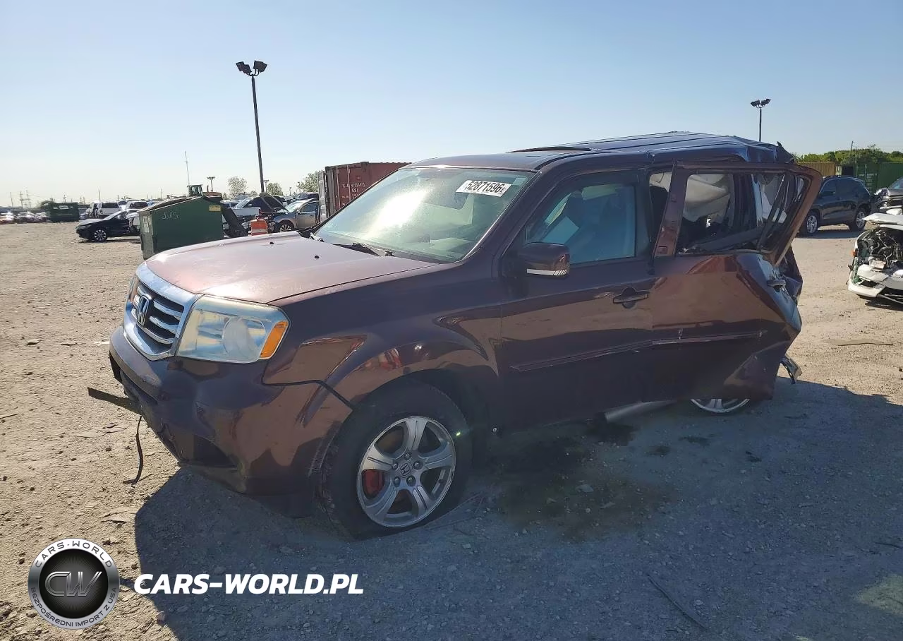 2014 Honda Pilot Exl – zdjęcie 1 z 13