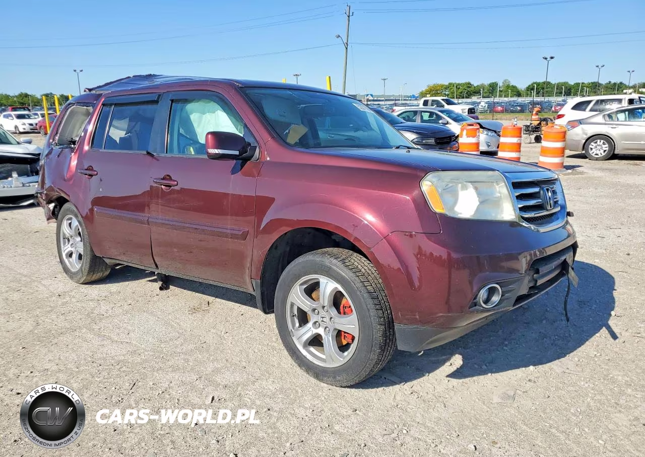2014 Honda Pilot Exl VIN:5FNYF4H55EB040513 - 4
