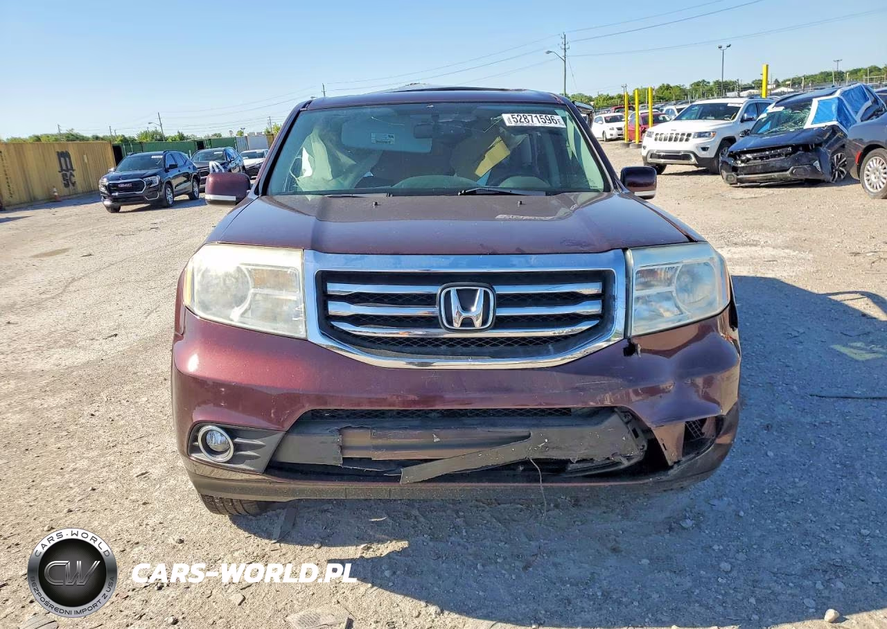 2014 Honda Pilot Exl VIN:5FNYF4H55EB040513 - 5