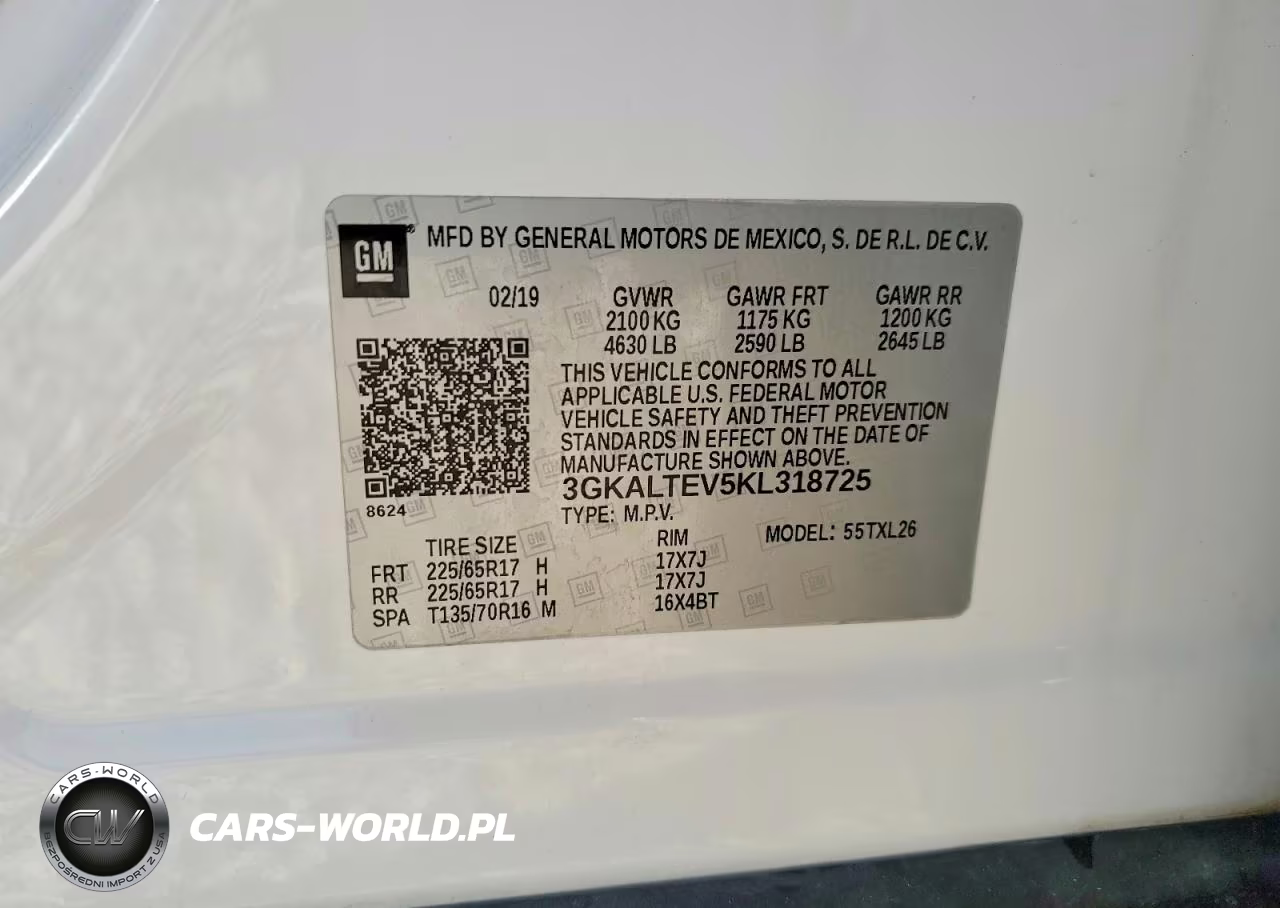 2019 GMC Terrain Sle VIN:3GKALTEV5KL318725 - 13