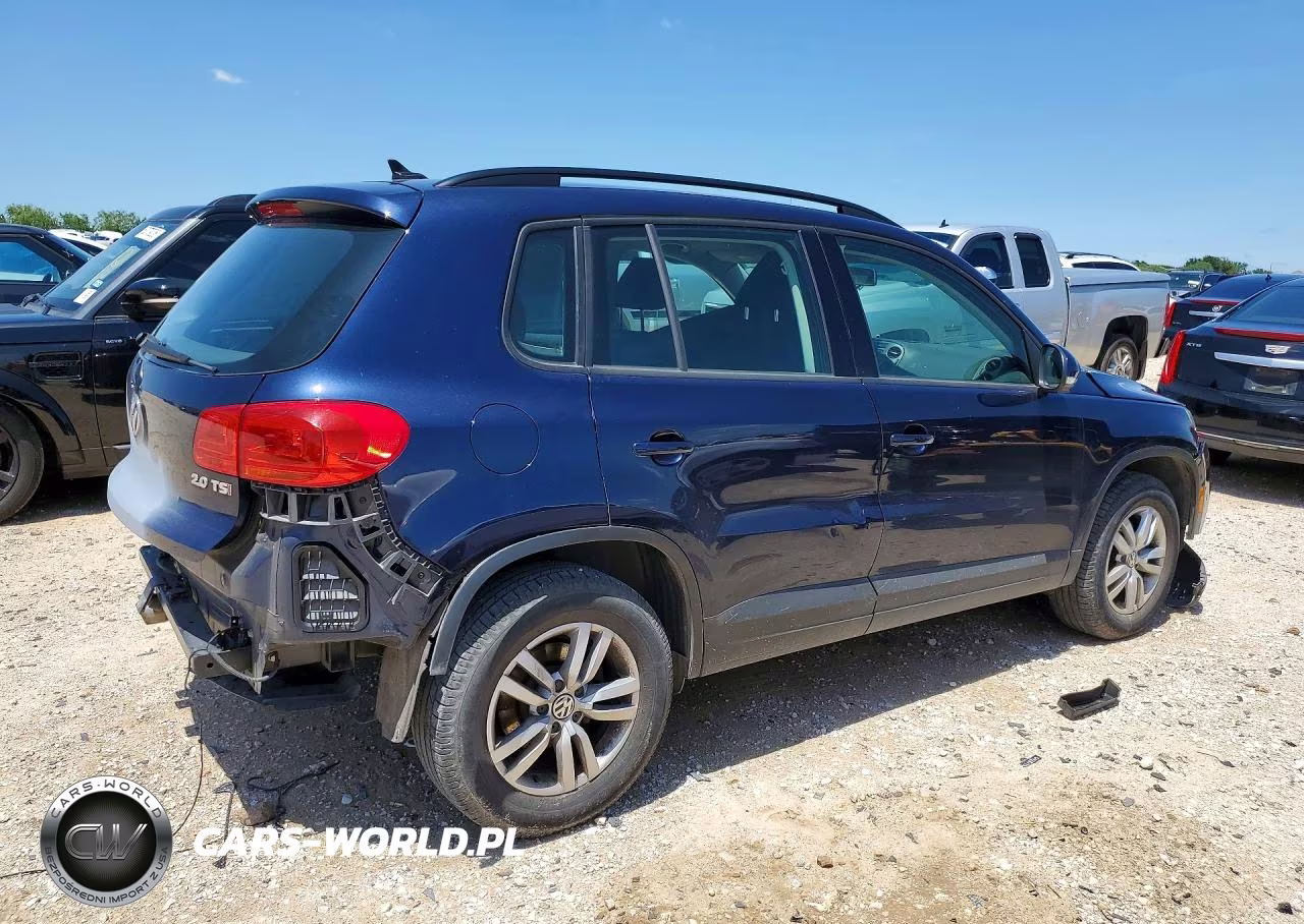 2015 Volkswagen Tiguan S VIN:WVGAV7AX7FW612028 - 3