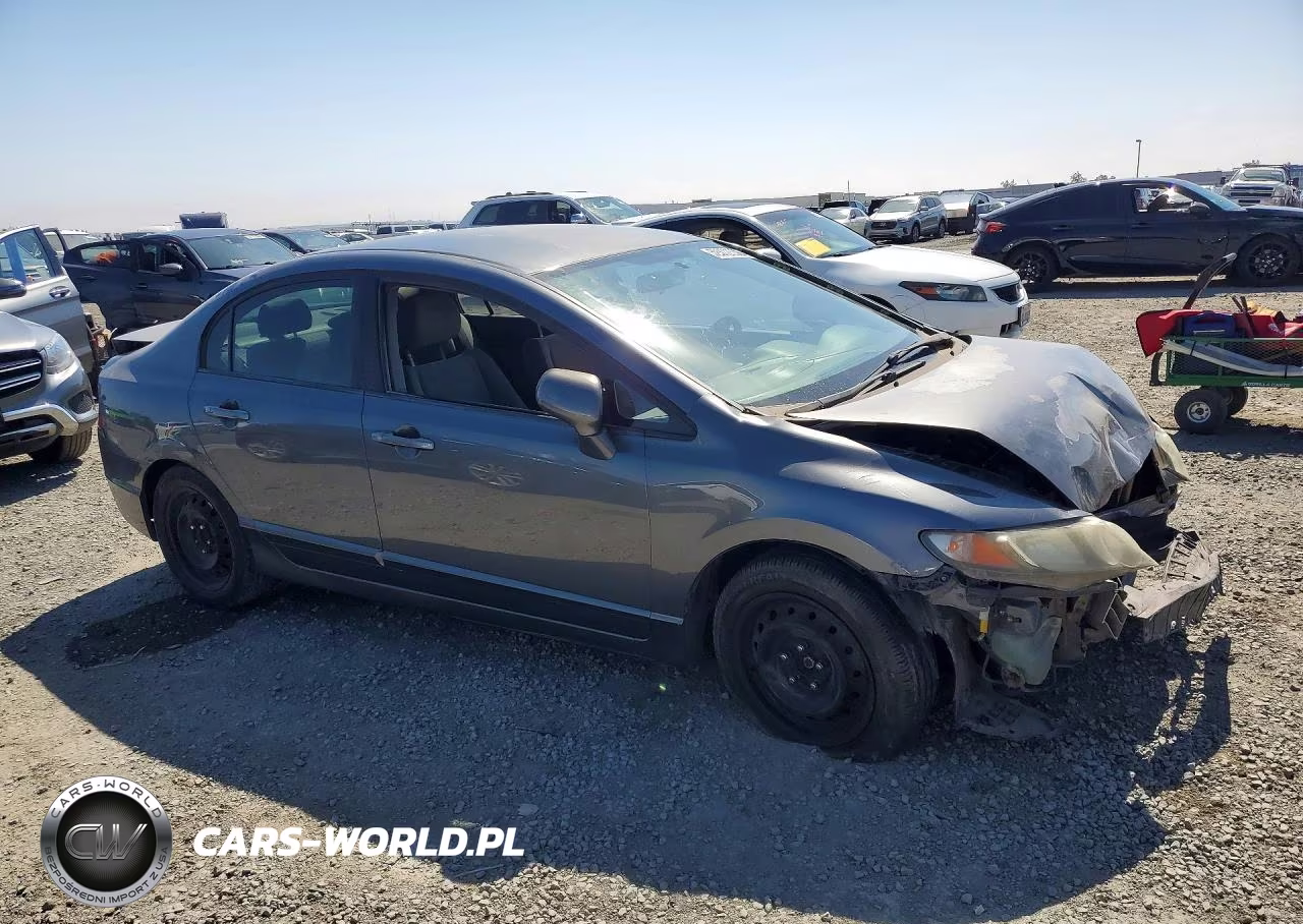 2010 Honda Civic Lx VIN:19XFA1F58AE053893 - 4