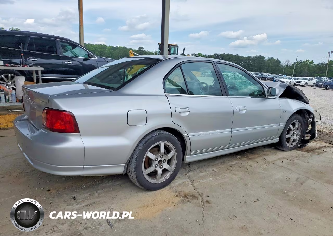 2002 Mitsubishi Galant Es VIN:4A3AA46H32E156624 - 3