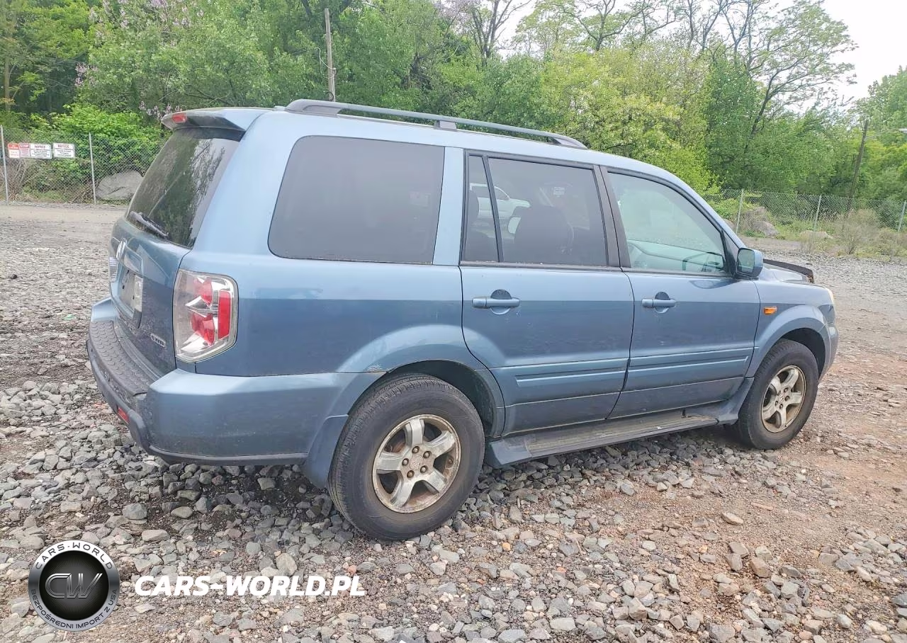2006 Honda Pilot Ex VIN:2HKYF18636H519488 - 3