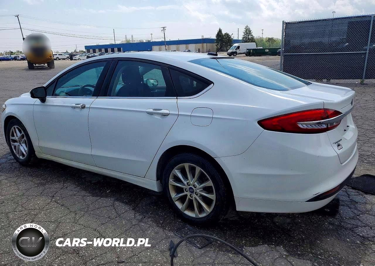 2017 Ford Fusion Se VIN:3FA6P0H76HR206061 - 2