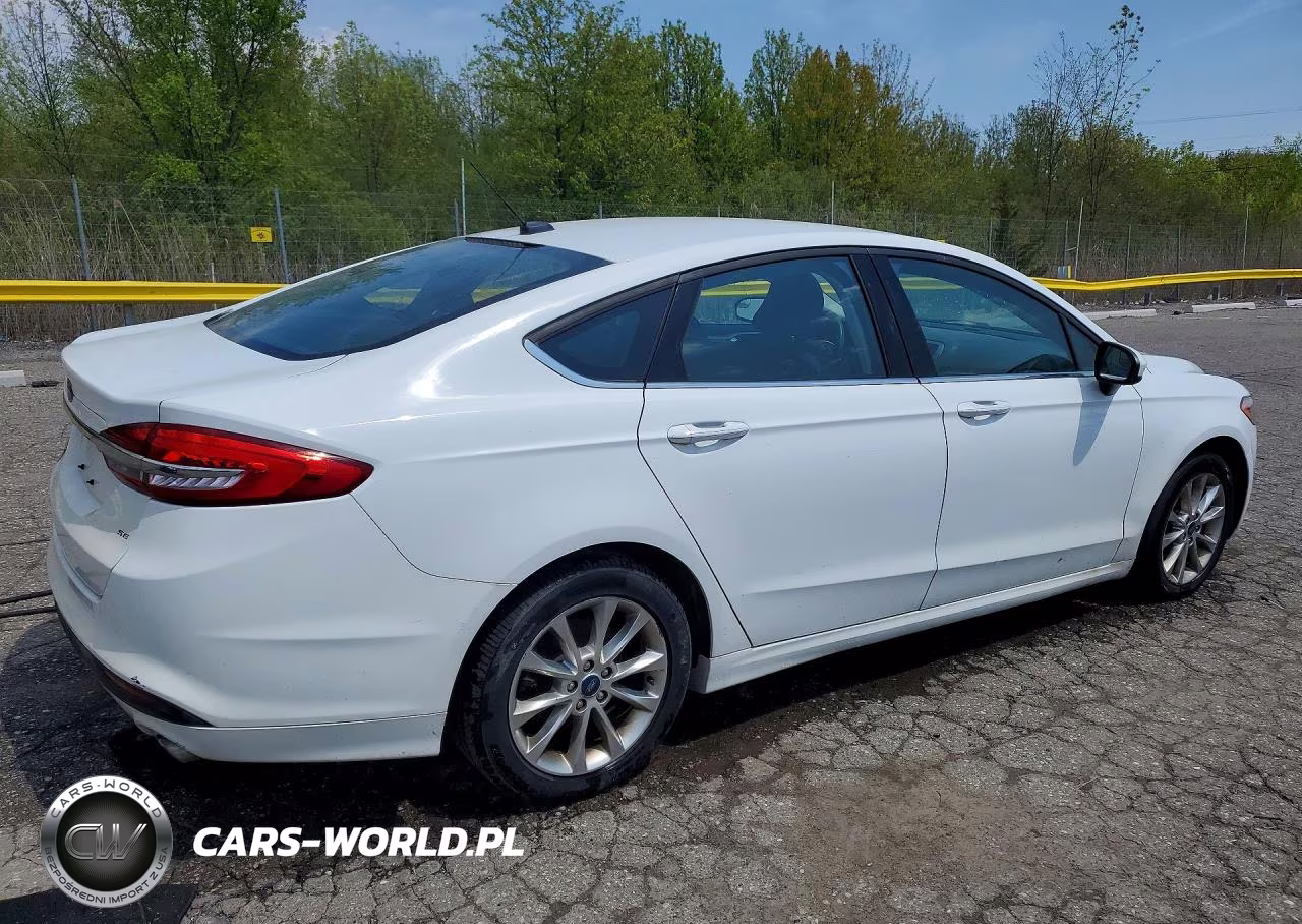 2017 Ford Fusion Se VIN:3FA6P0H76HR206061 - 3