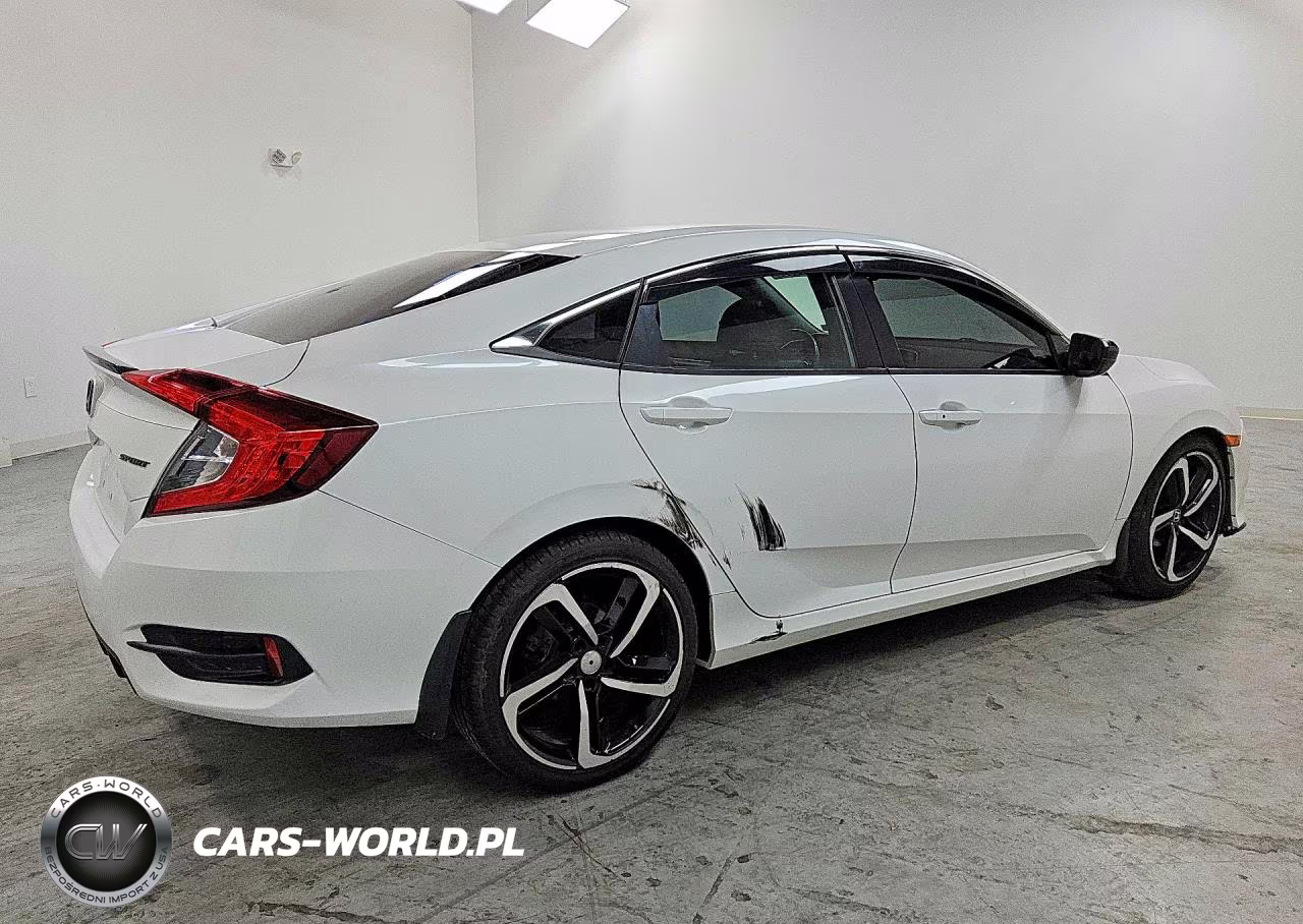 2020 Honda Civic Sport VIN:2HGFC2F84LH572457 - 3