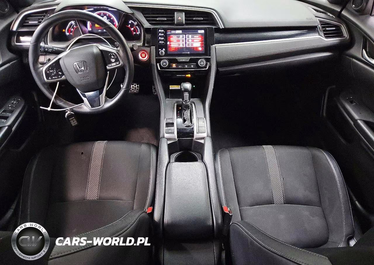 2020 Honda Civic Sport VIN:2HGFC2F84LH572457 - 8