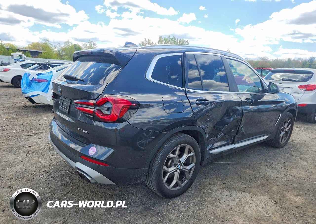 2023 BMW X3 xDrive30I VIN:5UX53DP02P9P35822 - 3