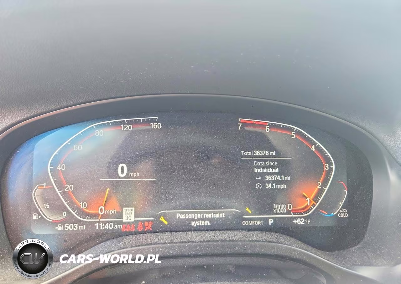 2023 BMW X3 xDrive30I VIN:5UX53DP02P9P35822 - 9