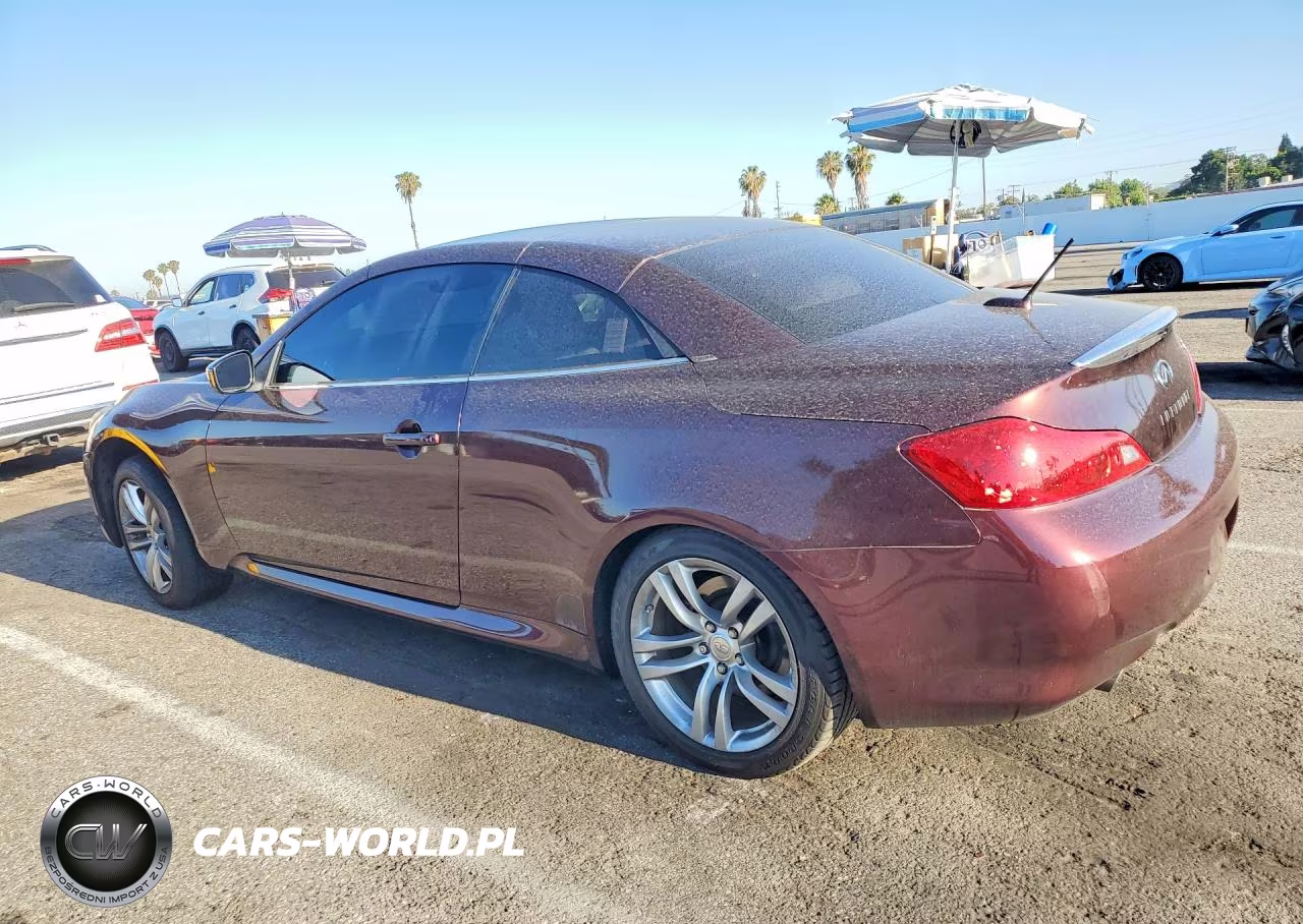 2009 Infiniti G37 Convertible Base VIN:JNKCV66E69M723537 - 2