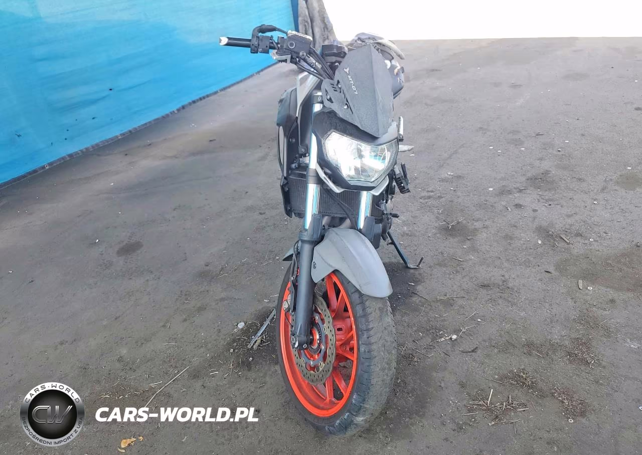 2020 Yamaha Mt07 C VIN:JYARM27Y0LA001646 - 2
