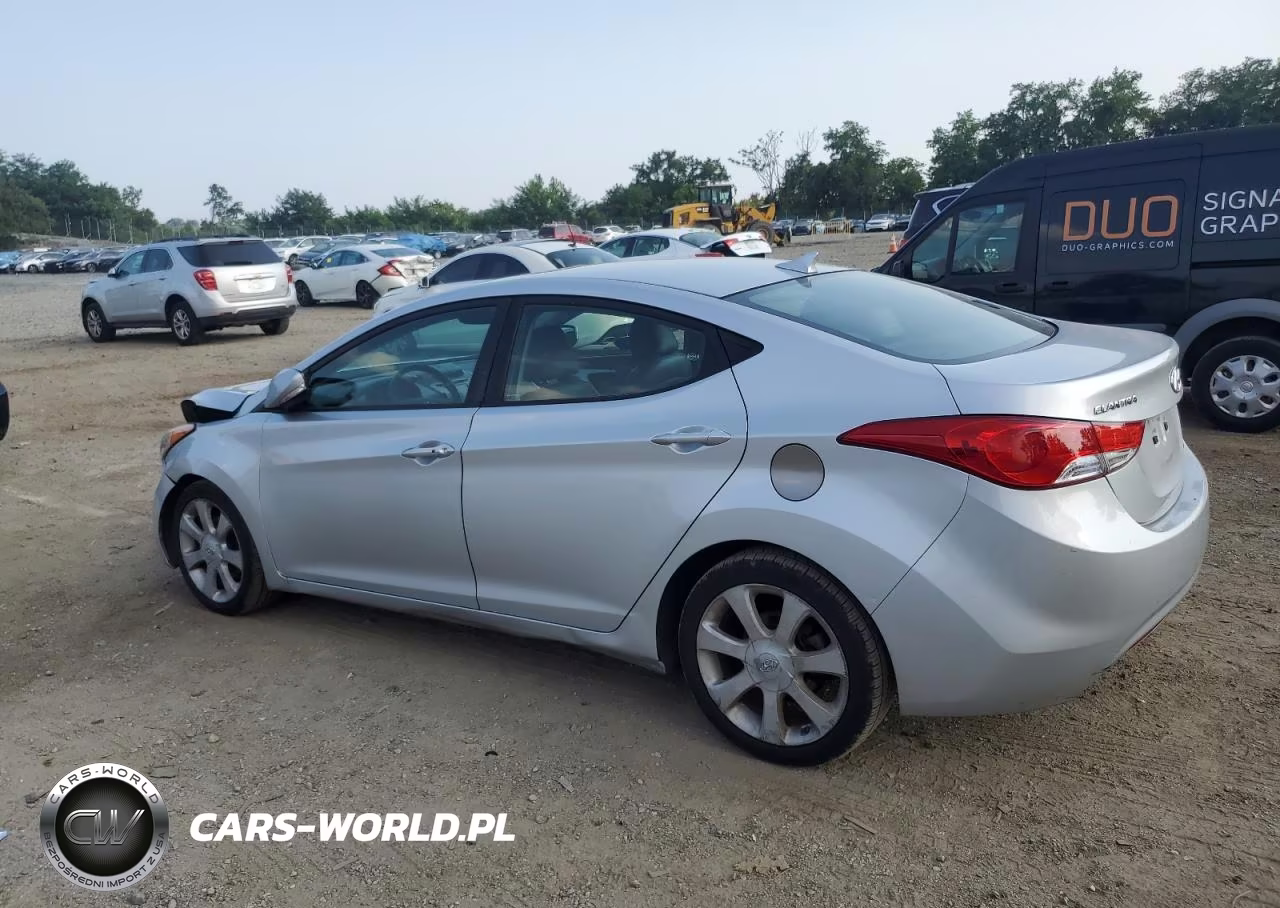 2013 Hyundai Elantra Gls VIN:5NPDH4AE0DH230173 - 2