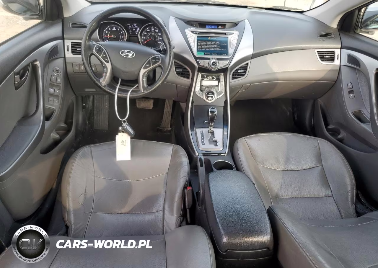 2013 Hyundai Elantra Gls VIN:5NPDH4AE0DH230173 - 8