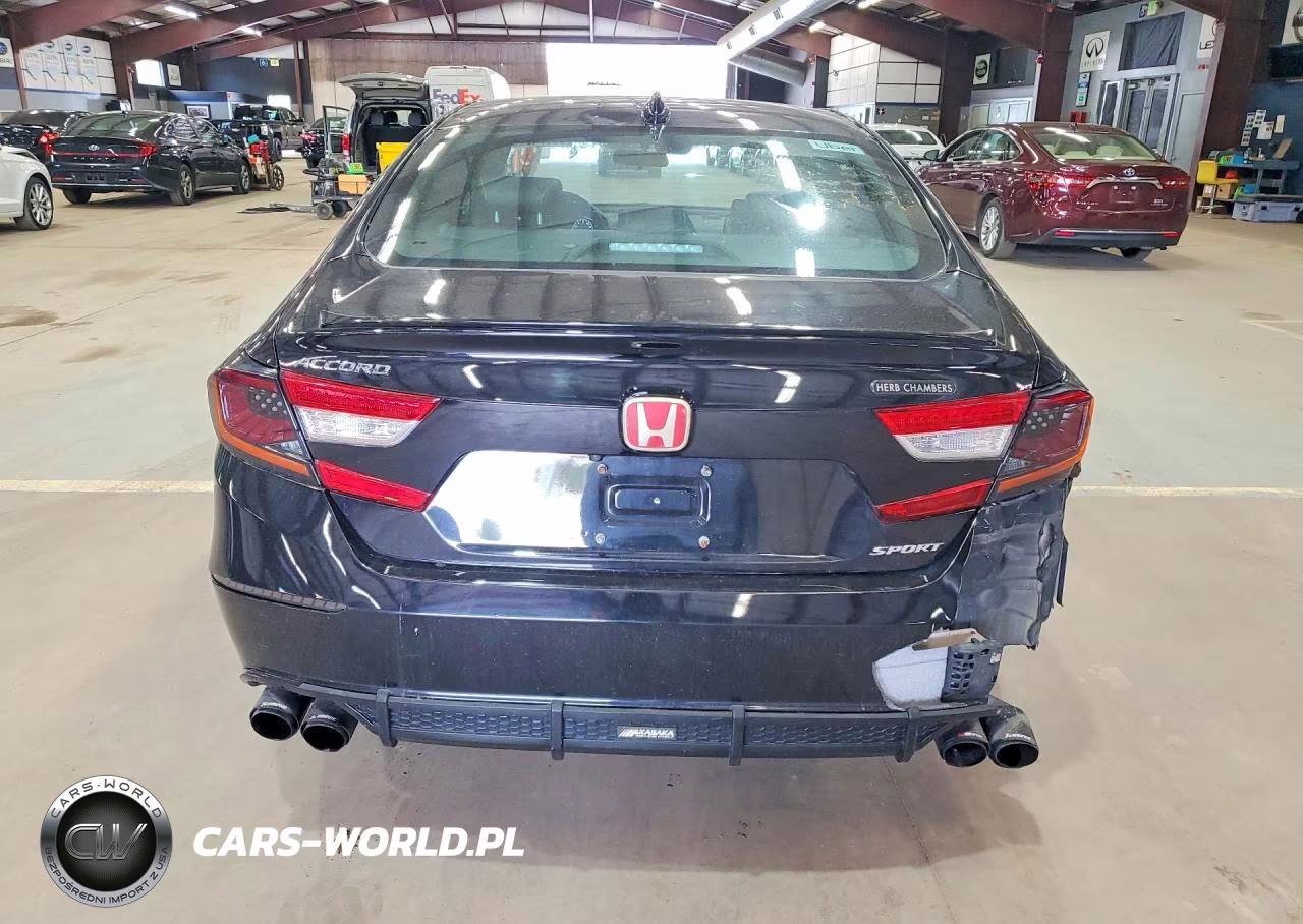 2018 Honda Accord Sport VIN:1HGCV1F30JA268808 - 6