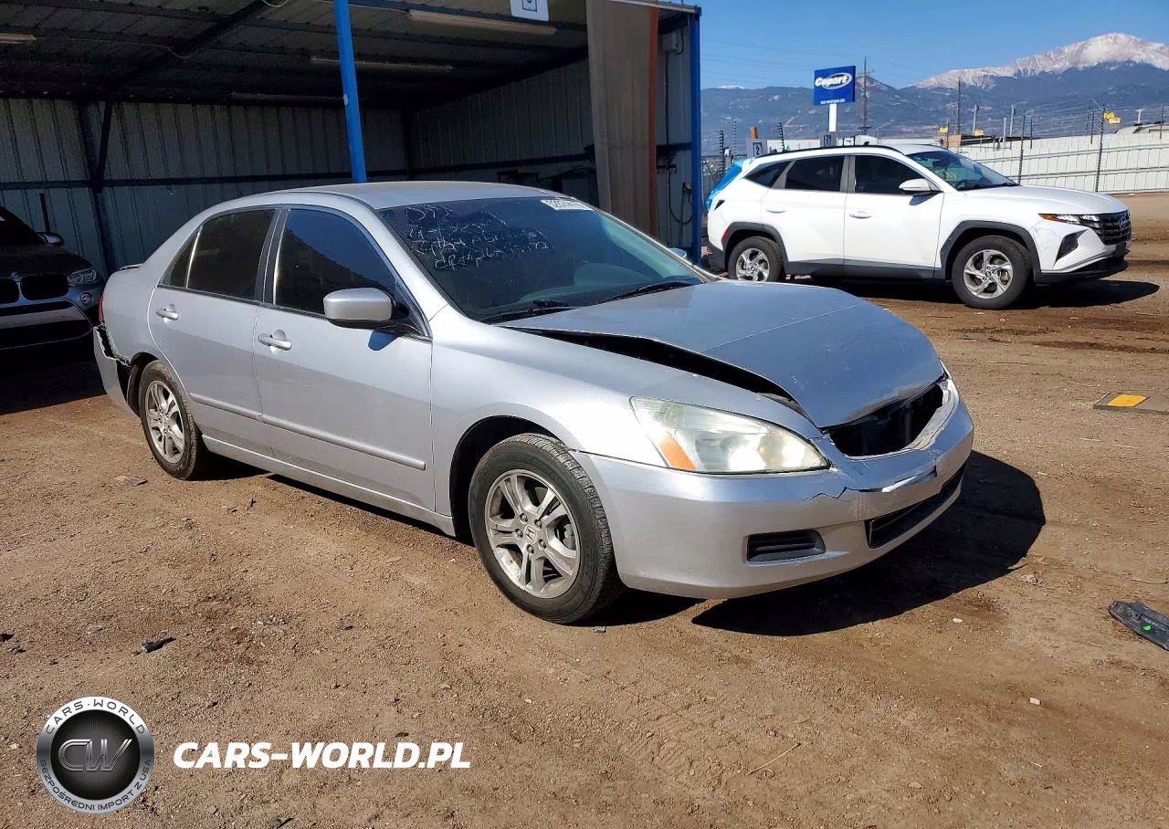 2007 Honda Accord Se VIN:1HGCM56387A174596 - 4