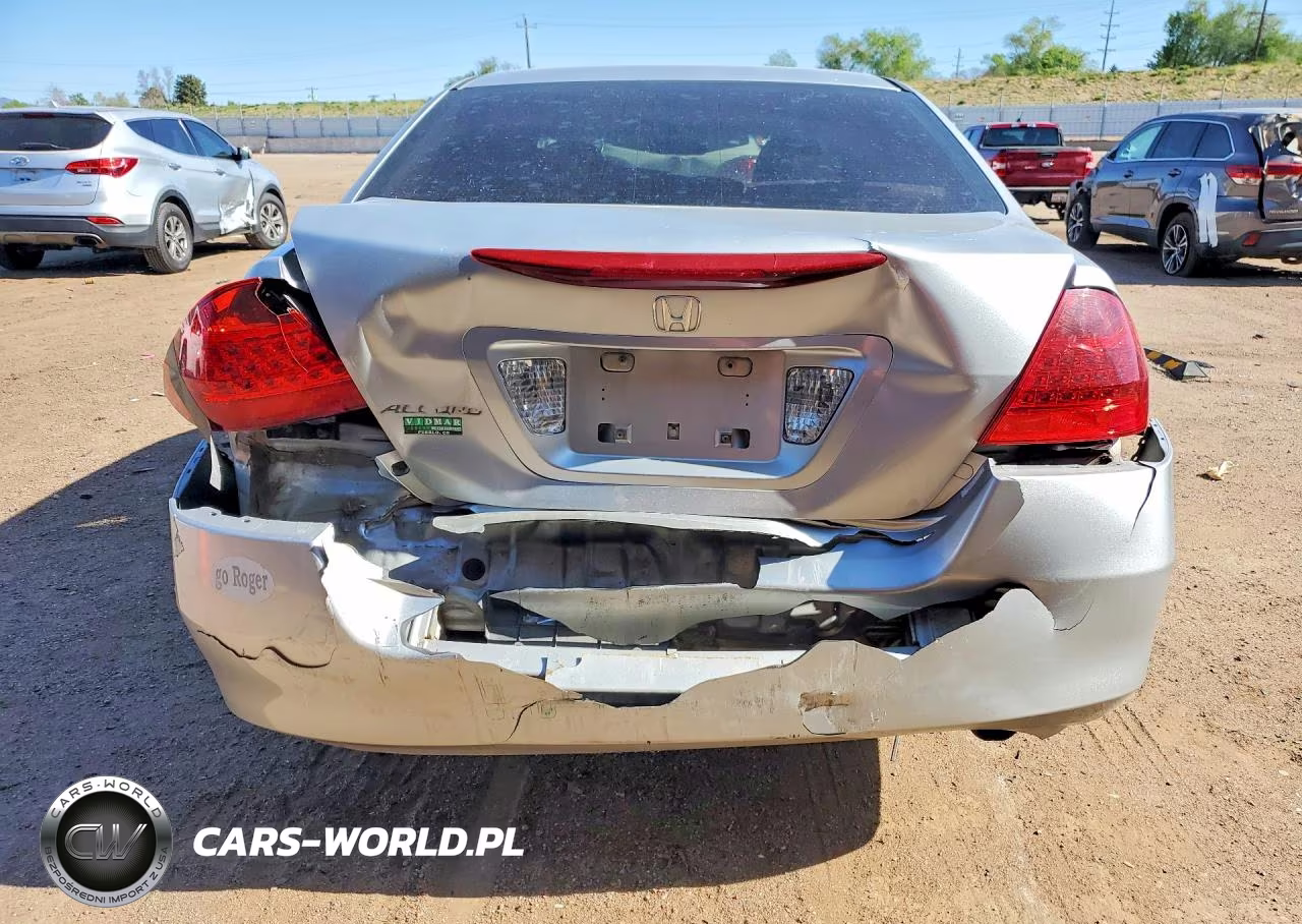 2007 Honda Accord Se VIN:1HGCM56387A174596 - 6