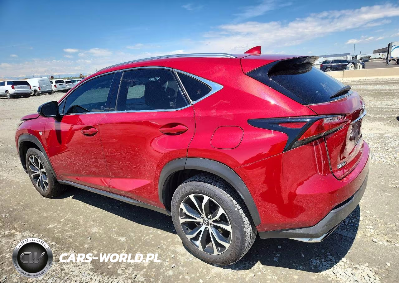 2015 Lexus Nx 200T VIN:JTJBARBZ9F2035703 - 2