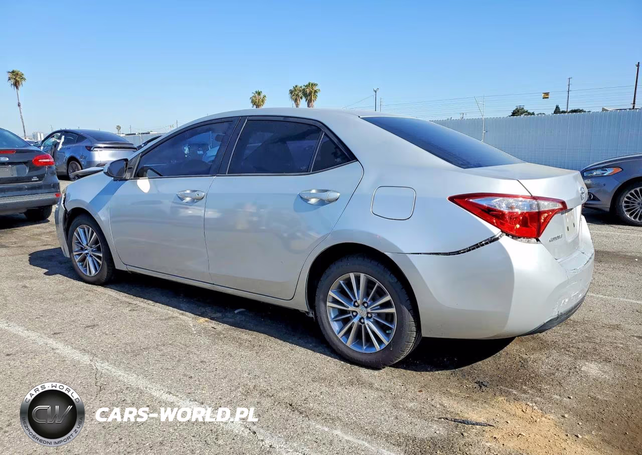 2015 Toyota Corolla Le Plus VIN:5YFBURHE8FP289354 - 2