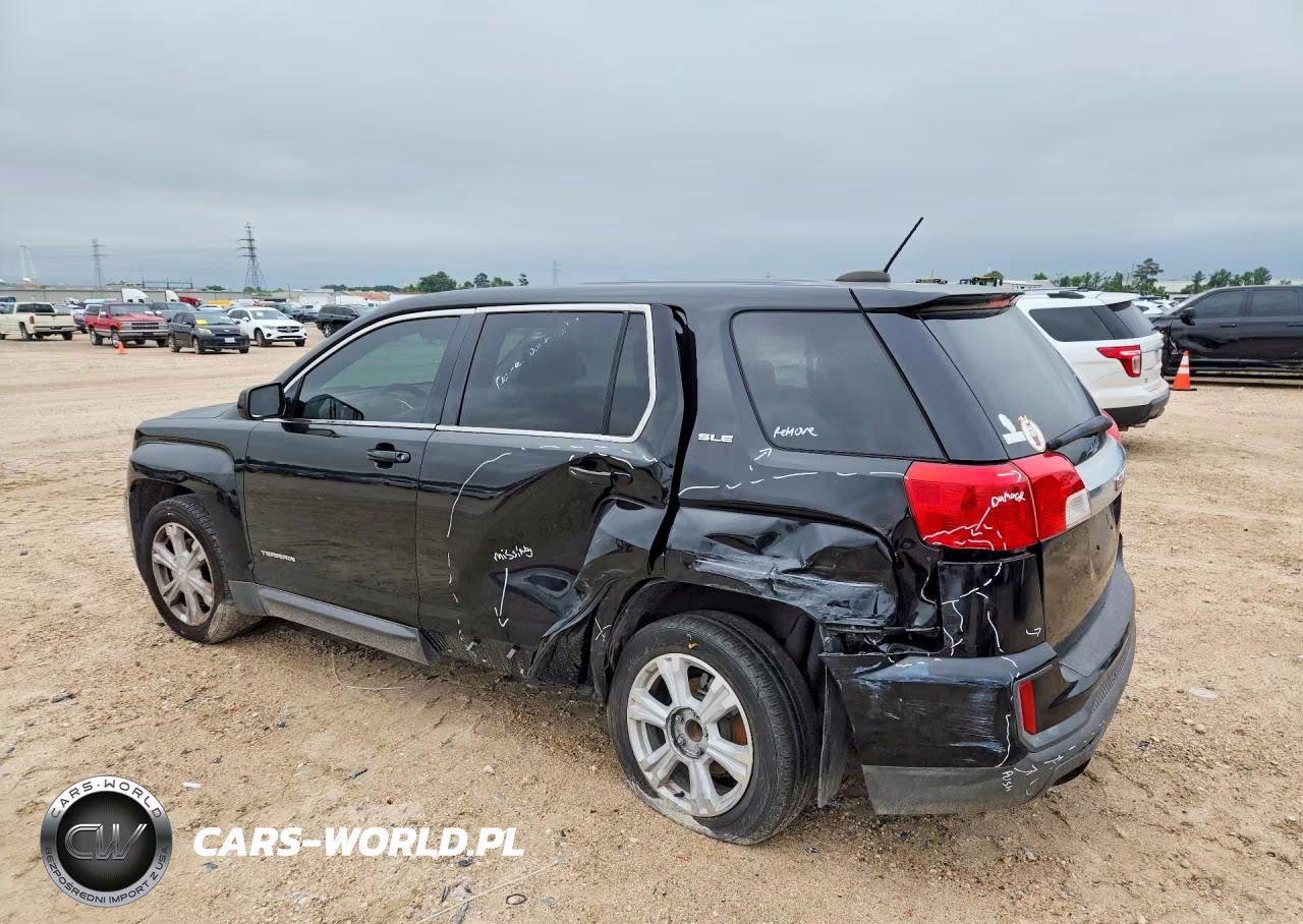 2017 GMC TERRAIN SLE VIN:2GKALMEK6H6172067 - 2