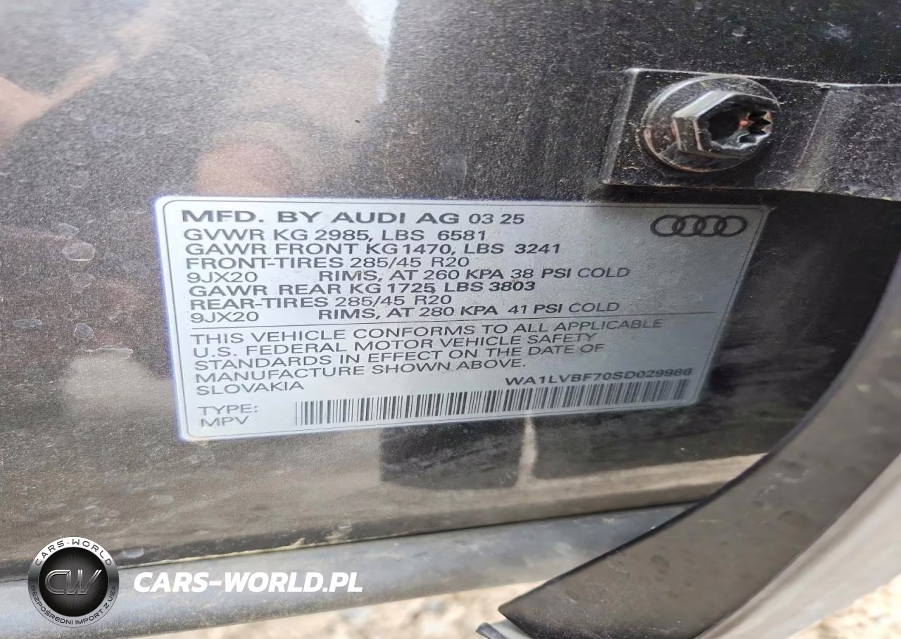 2025 Audi Q7 VIN:WA1LVBF70SD029986 - 14