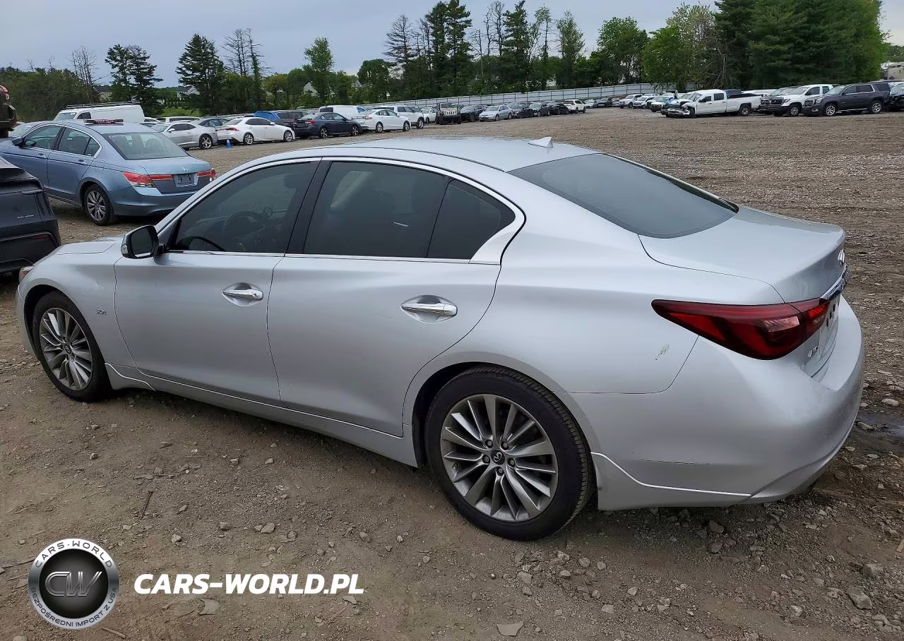 2018 Infiniti Q50 3.0T Luxe VIN:JN1EV7AR9JM433777 - 2