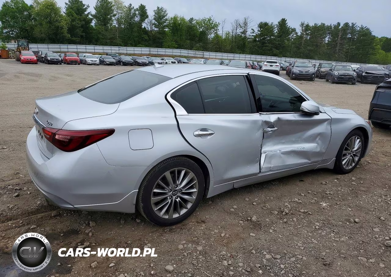 2018 Infiniti Q50 3.0T Luxe VIN:JN1EV7AR9JM433777 - 3