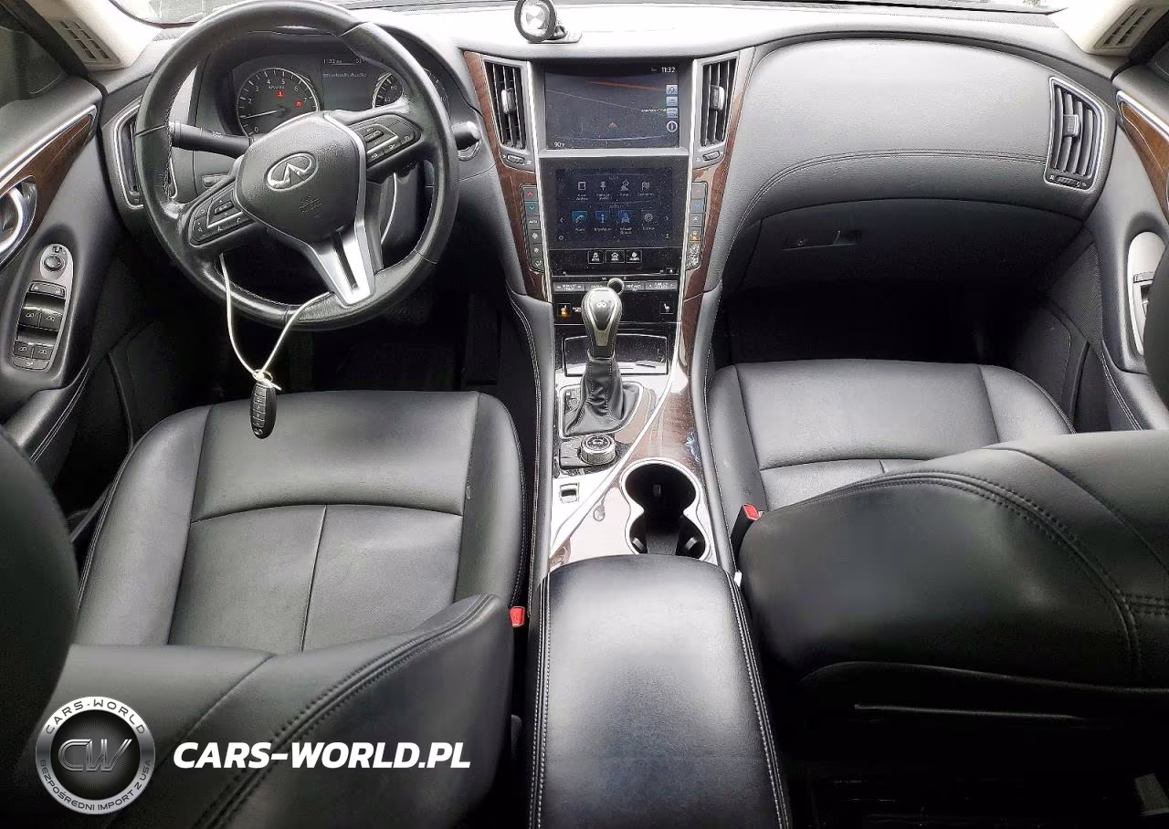 2018 Infiniti Q50 3.0T Luxe VIN:JN1EV7AR9JM433777 - 8