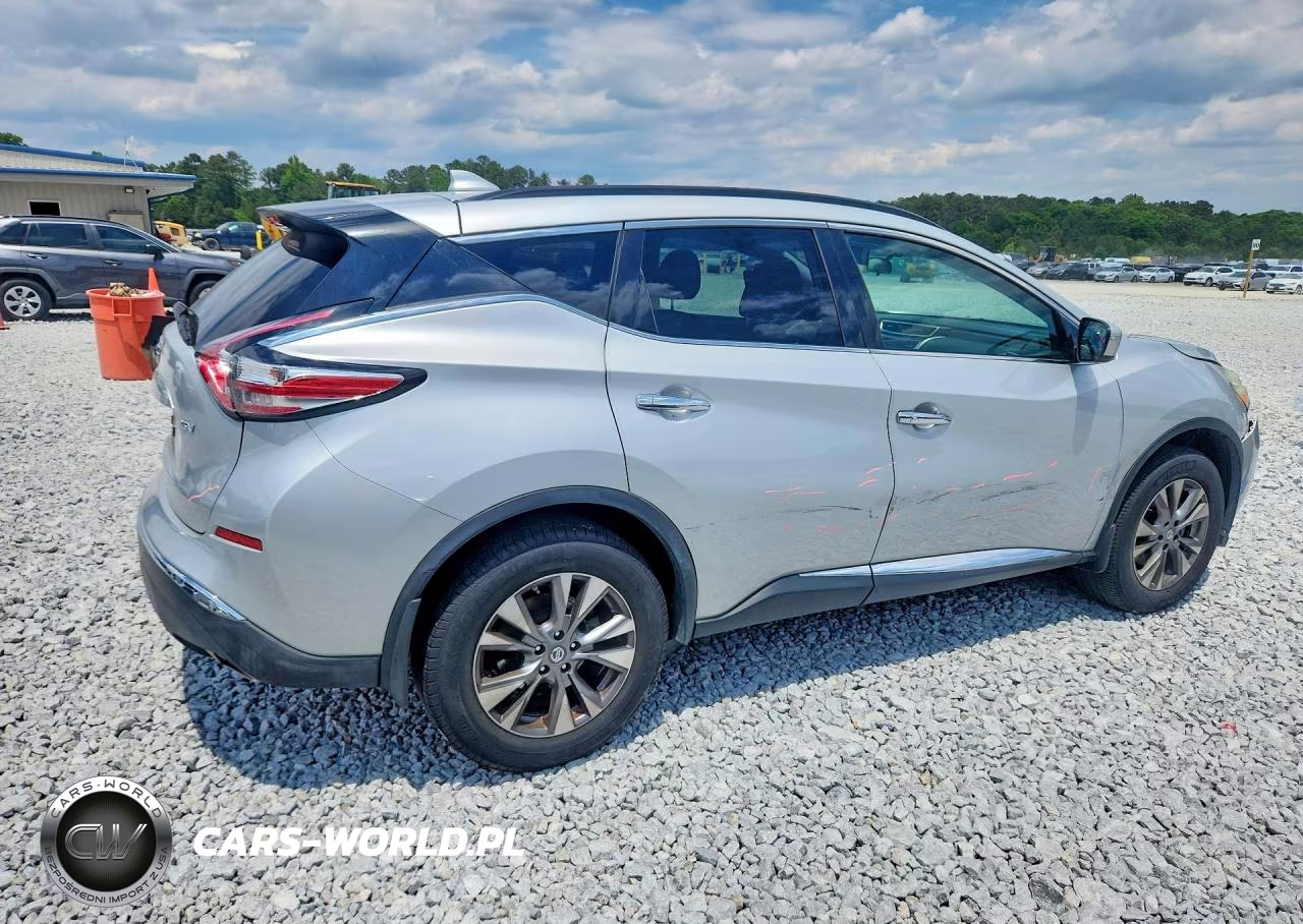 2017 Nissan Murano Sv VIN:5N1AZ2MG4HN115613 - 3
