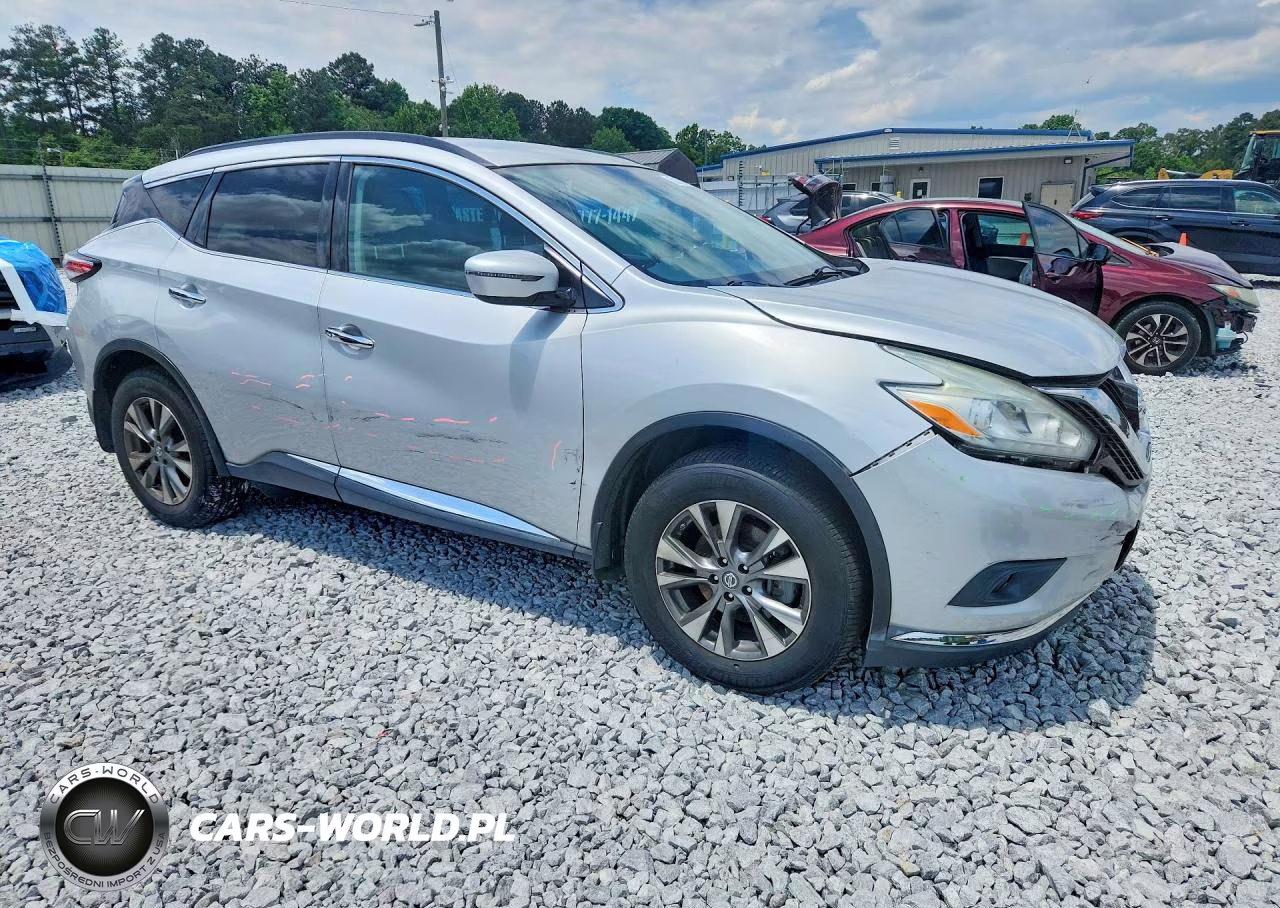 2017 Nissan Murano Sv VIN:5N1AZ2MG4HN115613 - 4