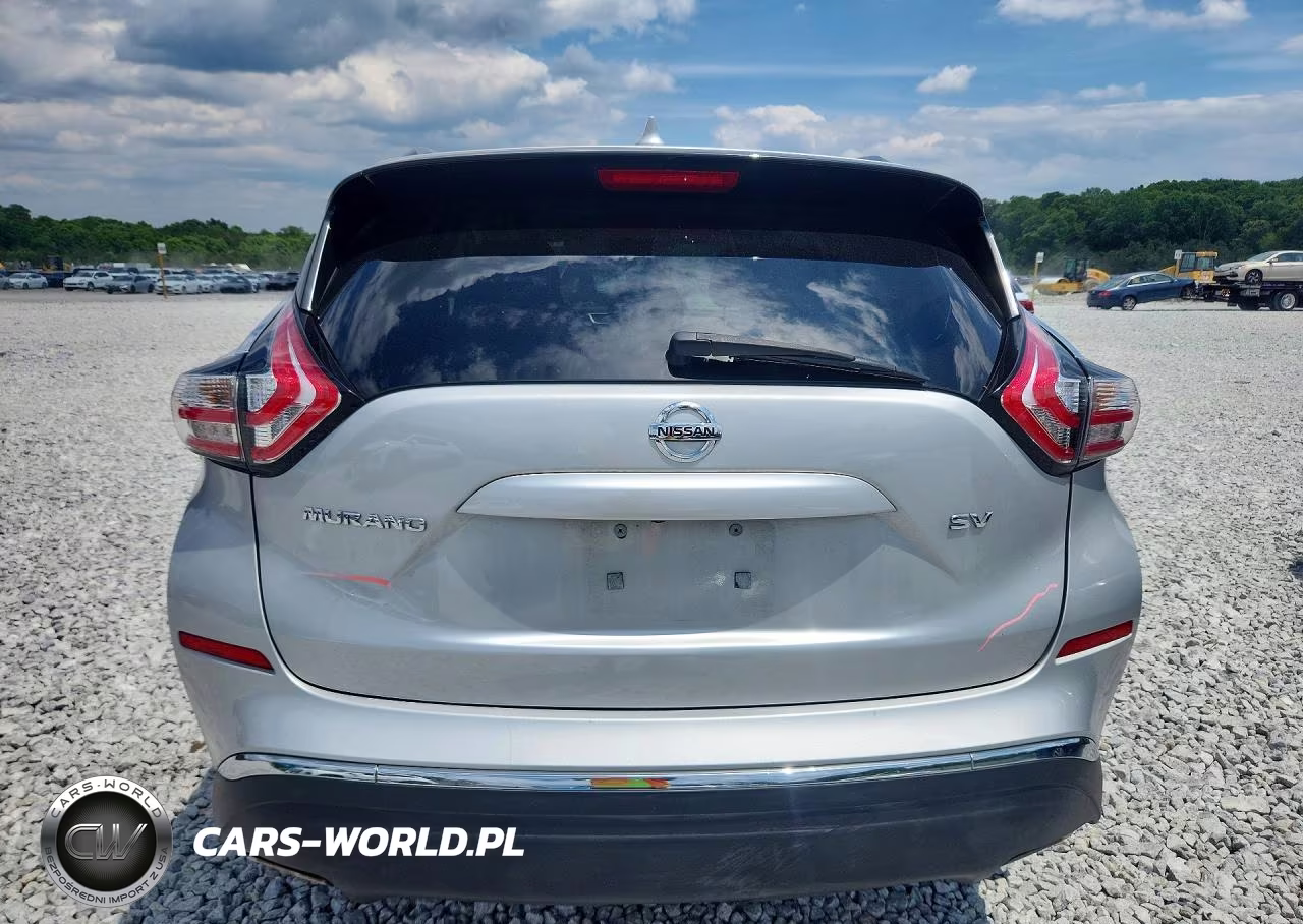 2017 Nissan Murano Sv VIN:5N1AZ2MG4HN115613 - 6