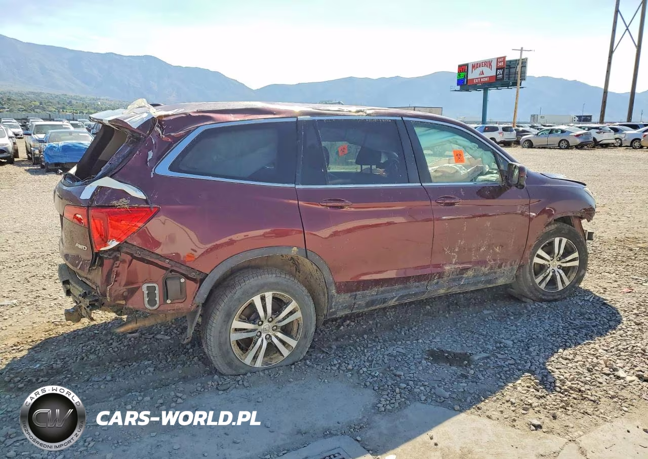 2018 Honda Pilot Exl VIN:5FNYF6H5XJB011885 - 3