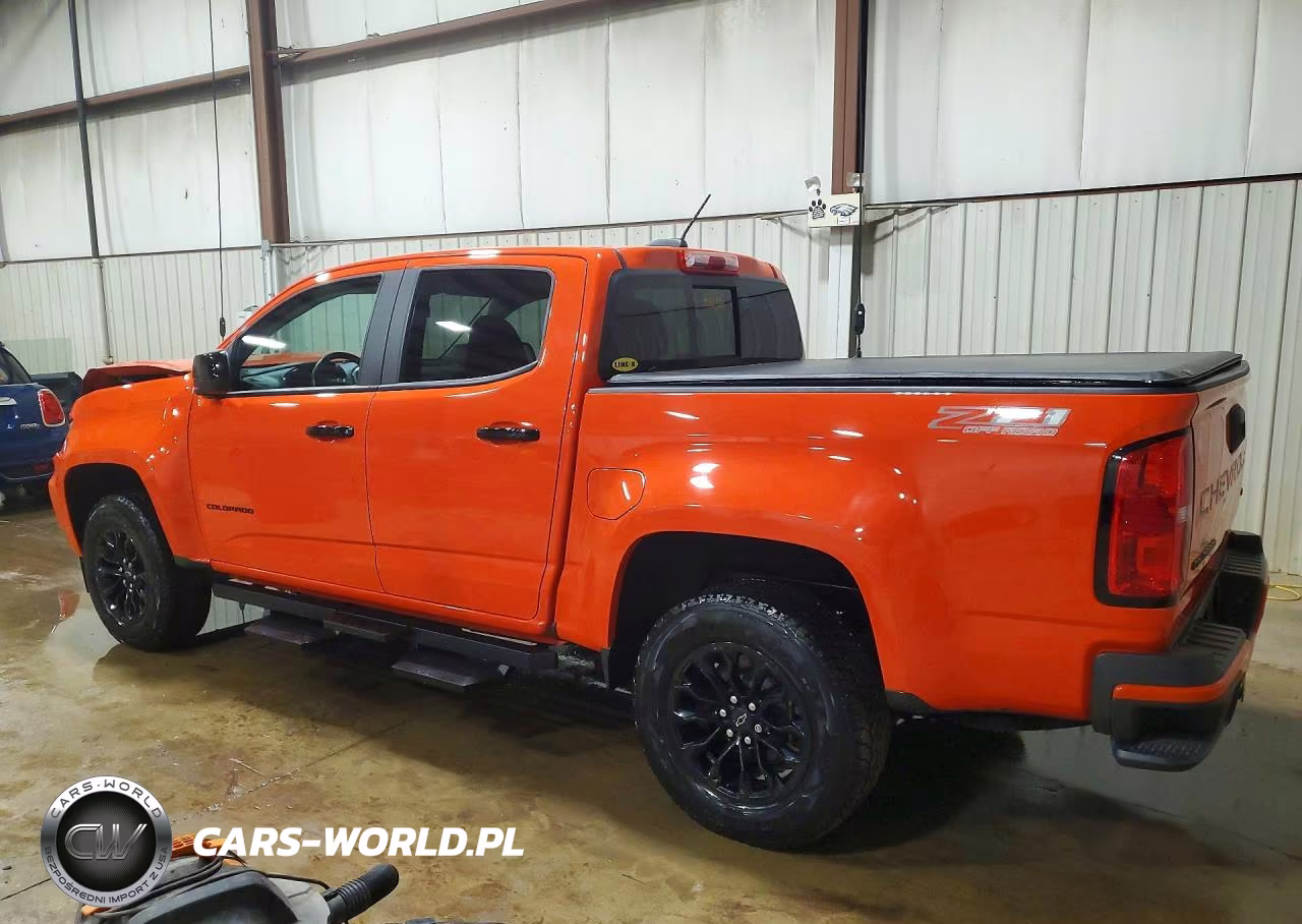 2022 Chevrolet Colorado Z71 VIN:1GCGTDENXN1106801 - 2