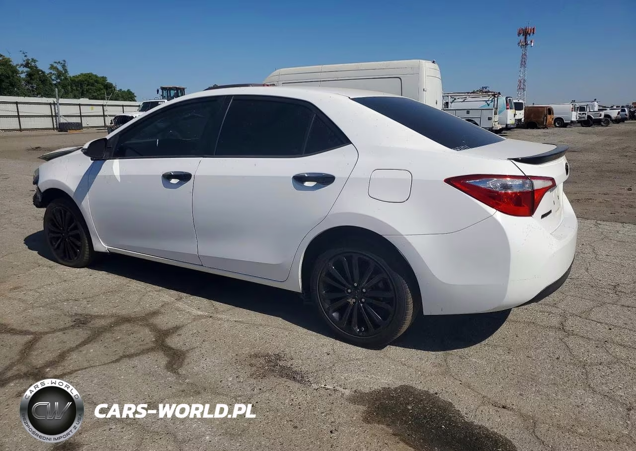 2015 Toyota Corolla S Plus VIN:5YFBURHE7FP247838 - 2
