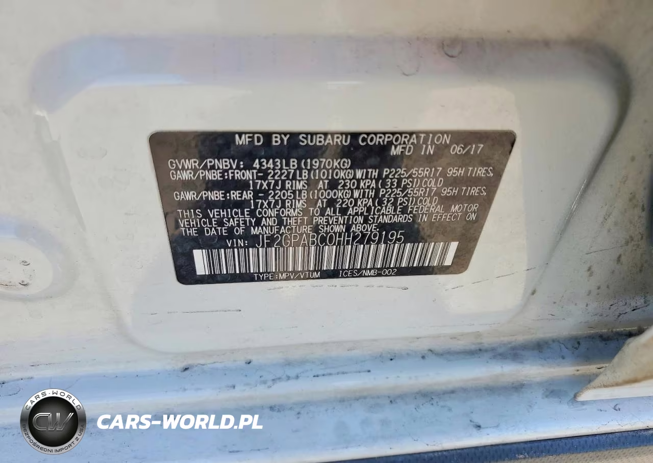 2017 Subaru Crosstrek Premium VIN:JF2GPABC0HH279195 - 12