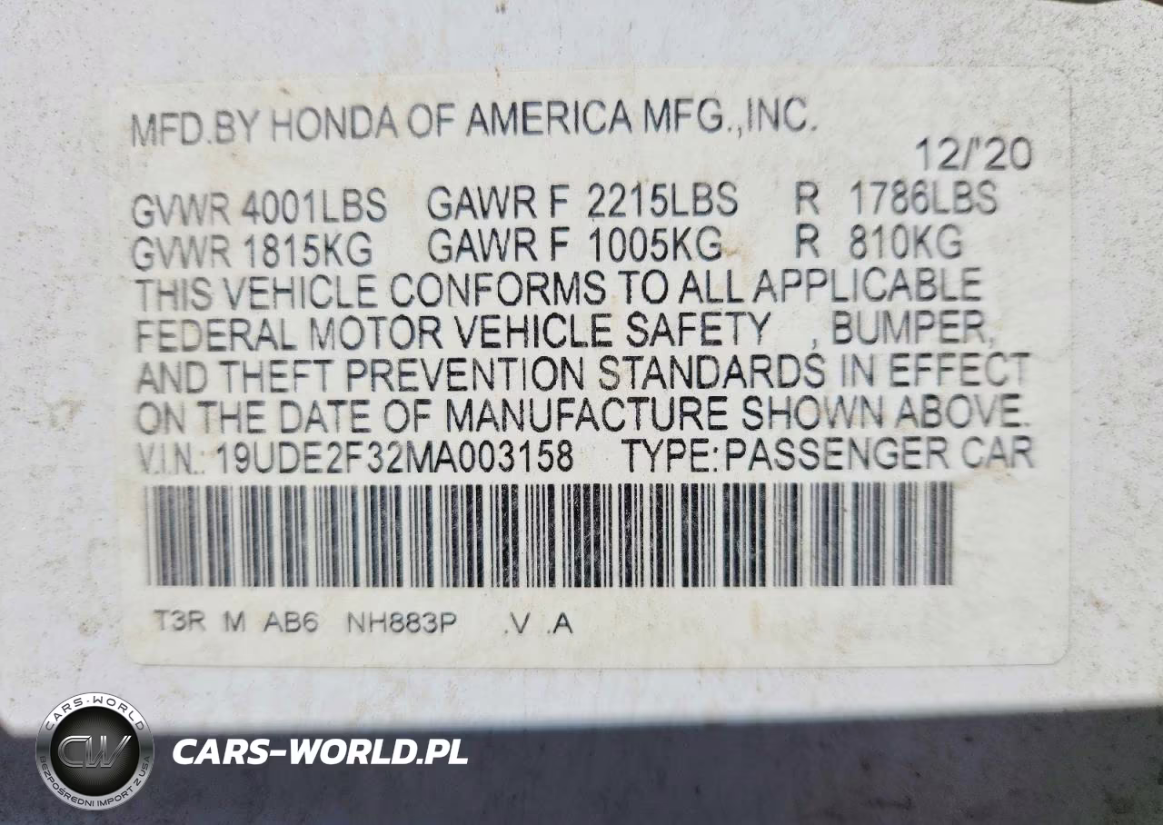 2021 Acura Ilx VIN:19UDE2F32MA003158 - 12