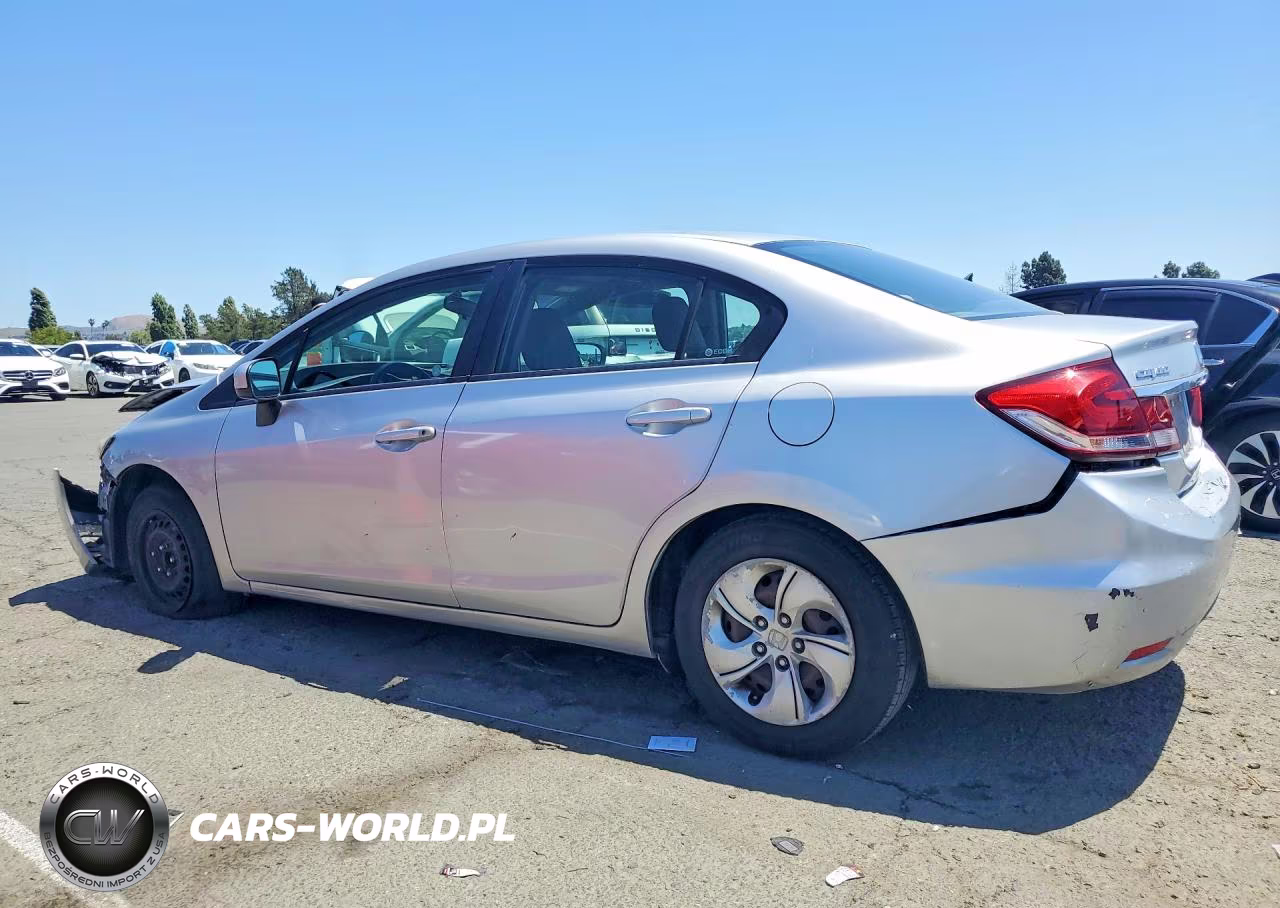 2015 Honda Civic Lx VIN:2HGFB2F54FH536703 - 2