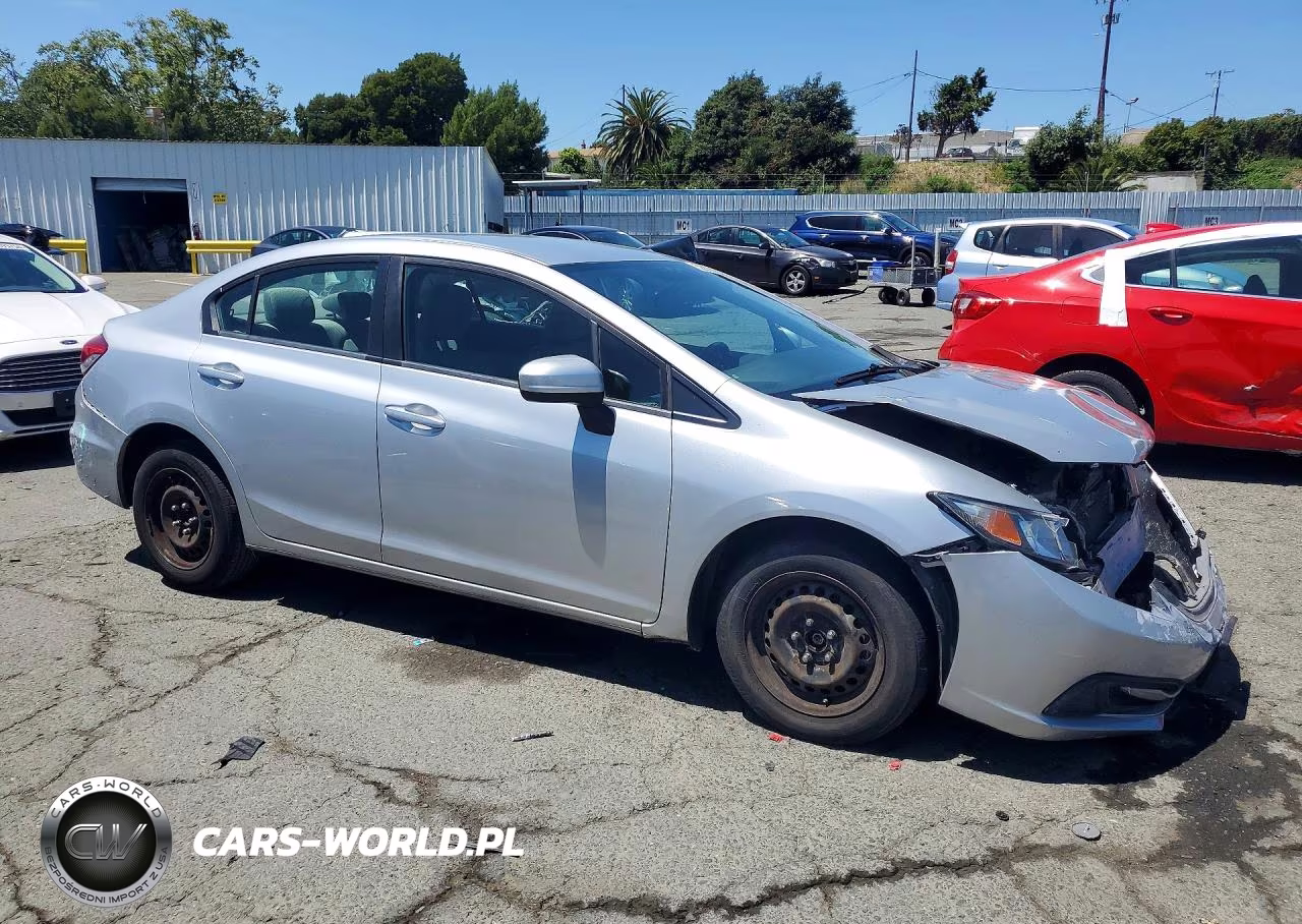 2015 Honda Civic Lx VIN:2HGFB2F54FH536703 - 4