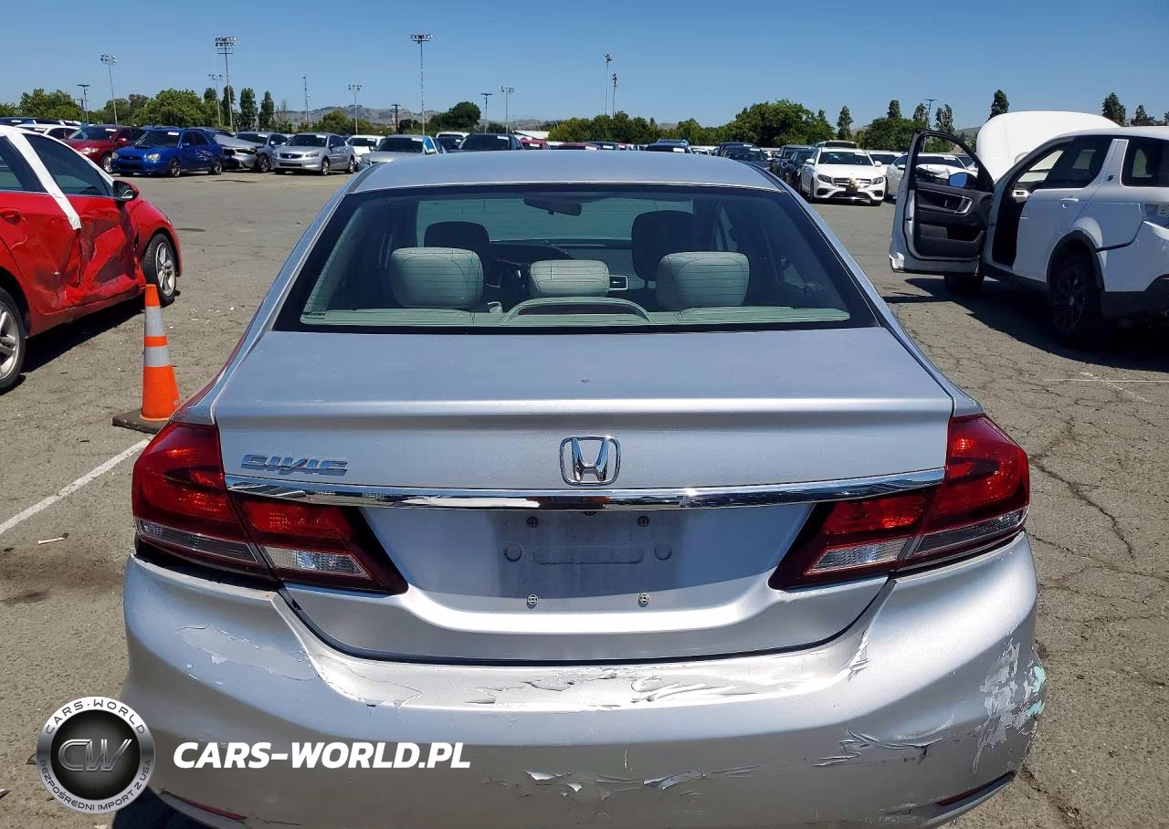 2015 Honda Civic Lx VIN:2HGFB2F54FH536703 - 6