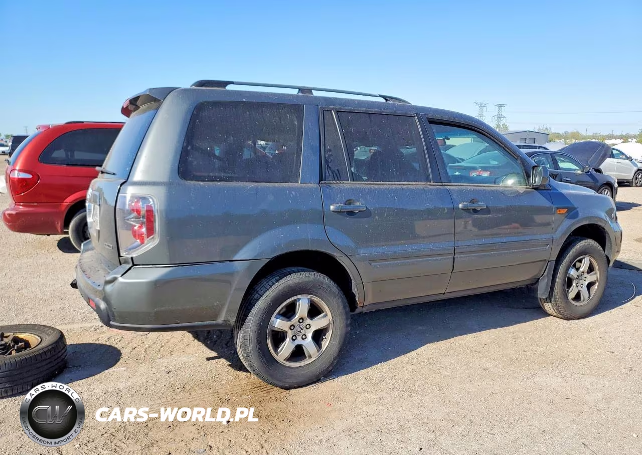 2007 Honda Pilot Ex VIN:5FNYF18467B016276 - 3