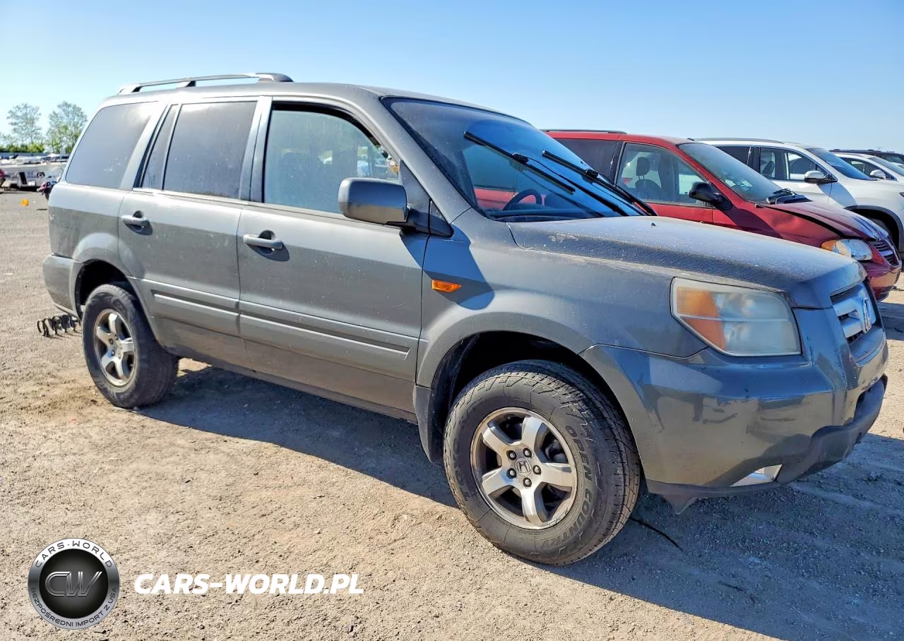 2007 Honda Pilot Ex VIN:5FNYF18467B016276 - 4
