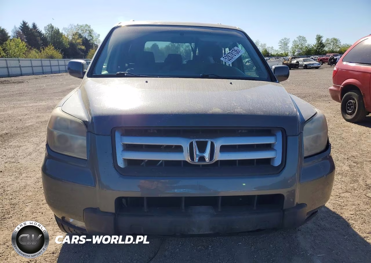 2007 Honda Pilot Ex VIN:5FNYF18467B016276 - 5