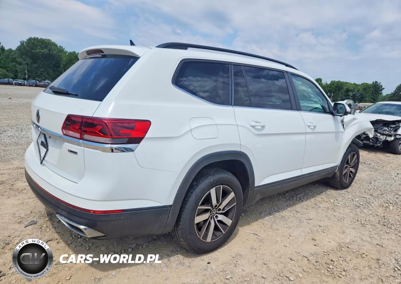 2021 Volkswagen Atlas Se VIN:1V2LP2CA1MC512233 - 3