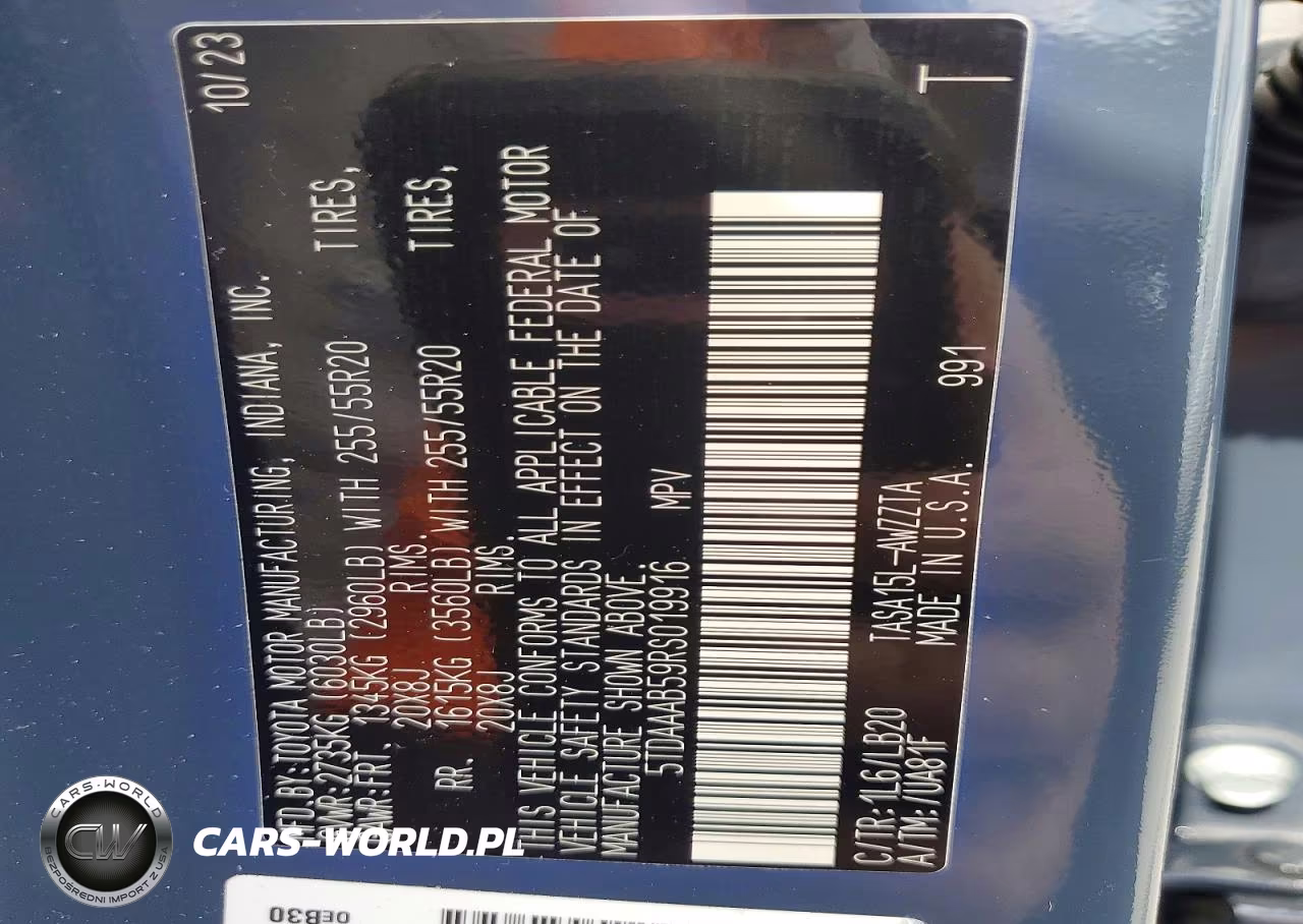 2024 Toyota Grand Highlander Platinum VIN:5TDAAAB59RS019916 - 13