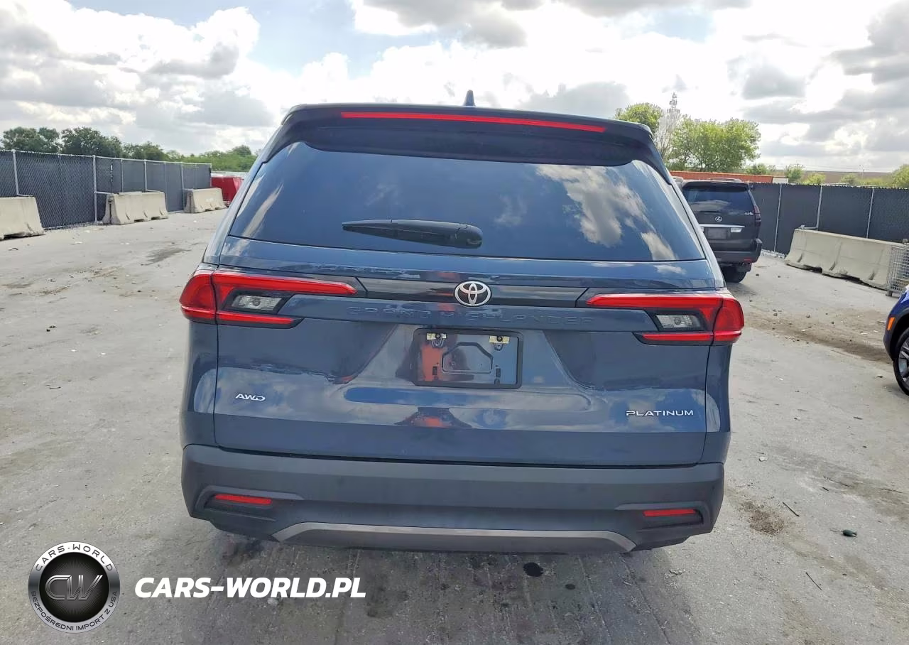 2024 Toyota Grand Highlander Platinum VIN:5TDAAAB59RS019916 - 6