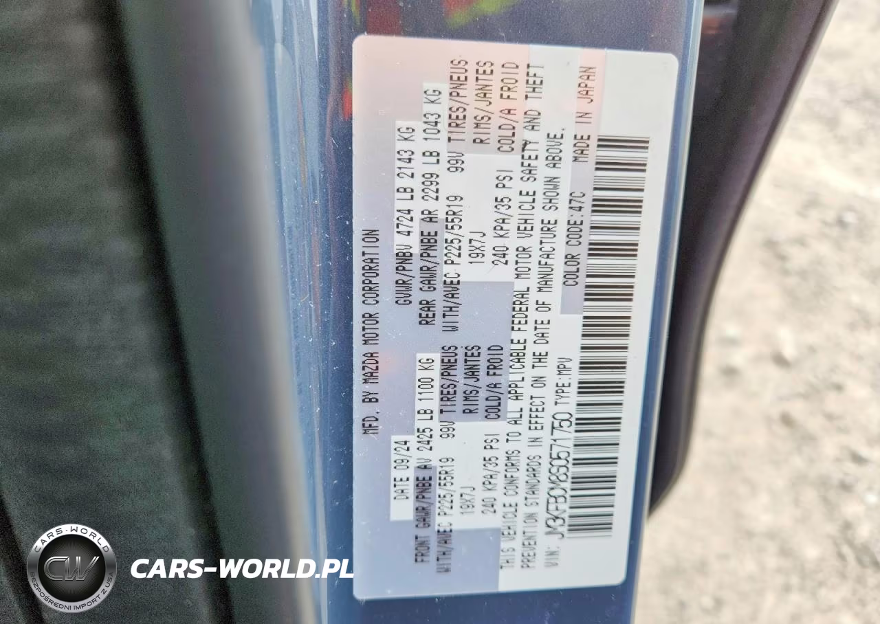 2025 Mazda Cx-5 Preferred-Carbon Edition VIN:JM3KFBCM8S0571750 - 13